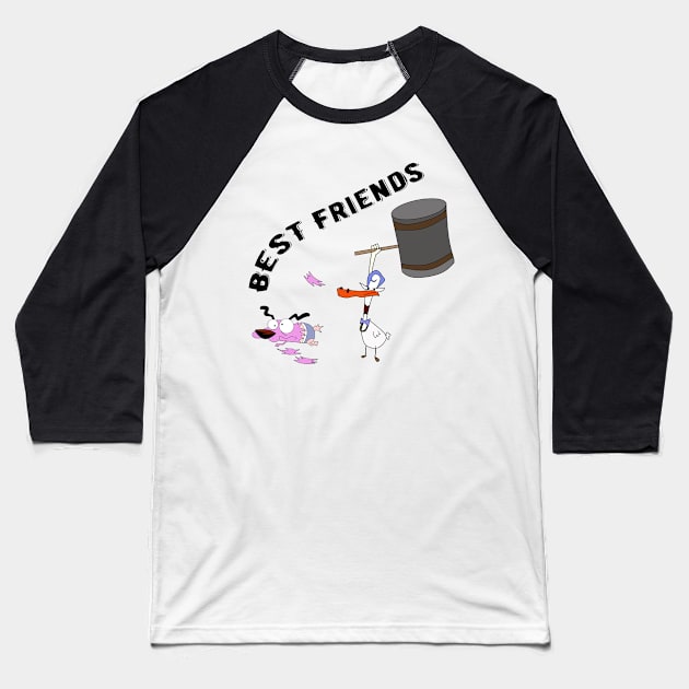 BEST FriendS Baseball T-Shirt by Outland Origin